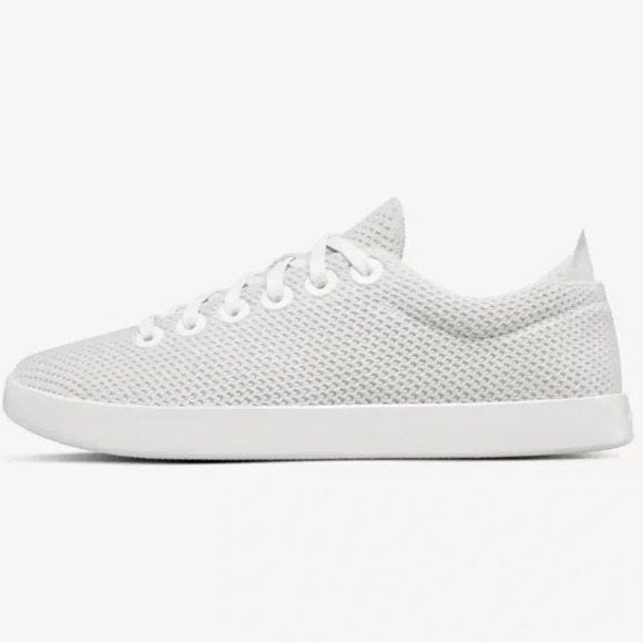 Allbirds Tree Piper White Lace Up Casual Sneaker - Picture 6 of 12